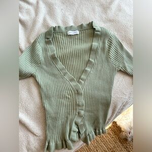 Lovers & Friends Carissa Ruffle Sweater